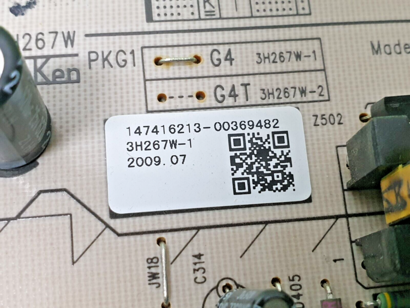 POWER SUPPLY BOARD SONY KDL-37S5500 37" LED TV PSC10270F M 147416213 3H267W-1 - Image 3