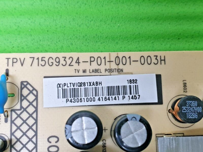 POWER SUPPLY BOARD PHILIPS 43PUS6703/12 TV 715G9324-P01-001-003H PLTV10281XABH - Image 2