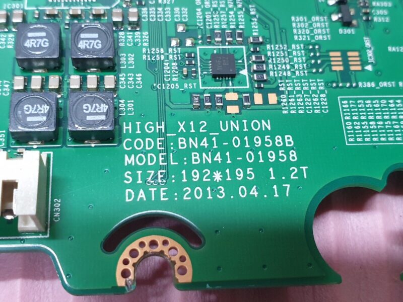 MAIN AV BOARD MB SAMSUNG UE55F6500SB TV BN41-01958B BN94-06580Q SCREEN:V550HK7 - Image 4