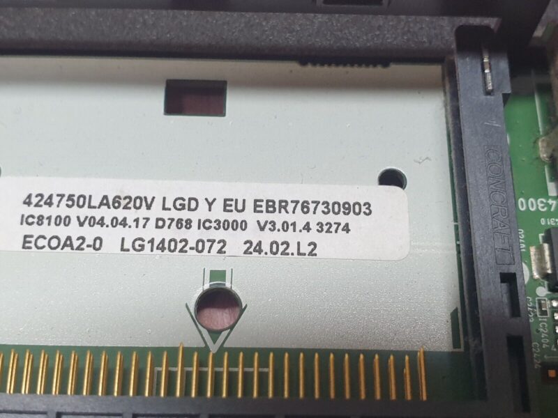 MAIN BOARD MB FOR LG 50LA620V TV EAX64797003 (1.2) EBT62383453 SCREEN:LC420DUE - Image 14