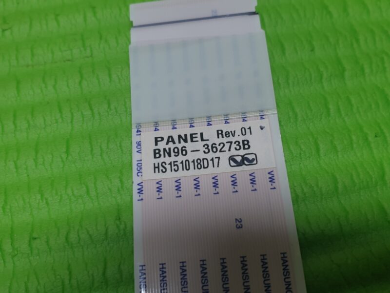 FLAT RIBBON CABLE FROM TCON LVDS BOARD TO MAIN BOARD FOR SAMSUNG UE55JU6740U TV - Image 2
