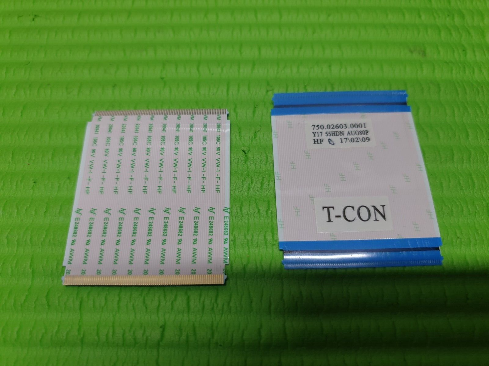 FLAT RIBBON CABLE FROM TCON LVDS BOARD TO SCREEN SONY KD-55XE8596 TV T550QVR03