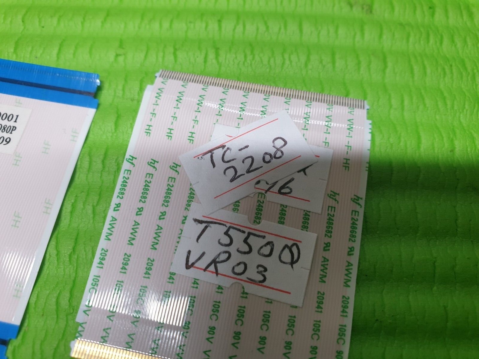 FLAT RIBBON CABLE FROM TCON LVDS BOARD TO SCREEN SONY KD-55XE8596 TV T550QVR03 - Image 2