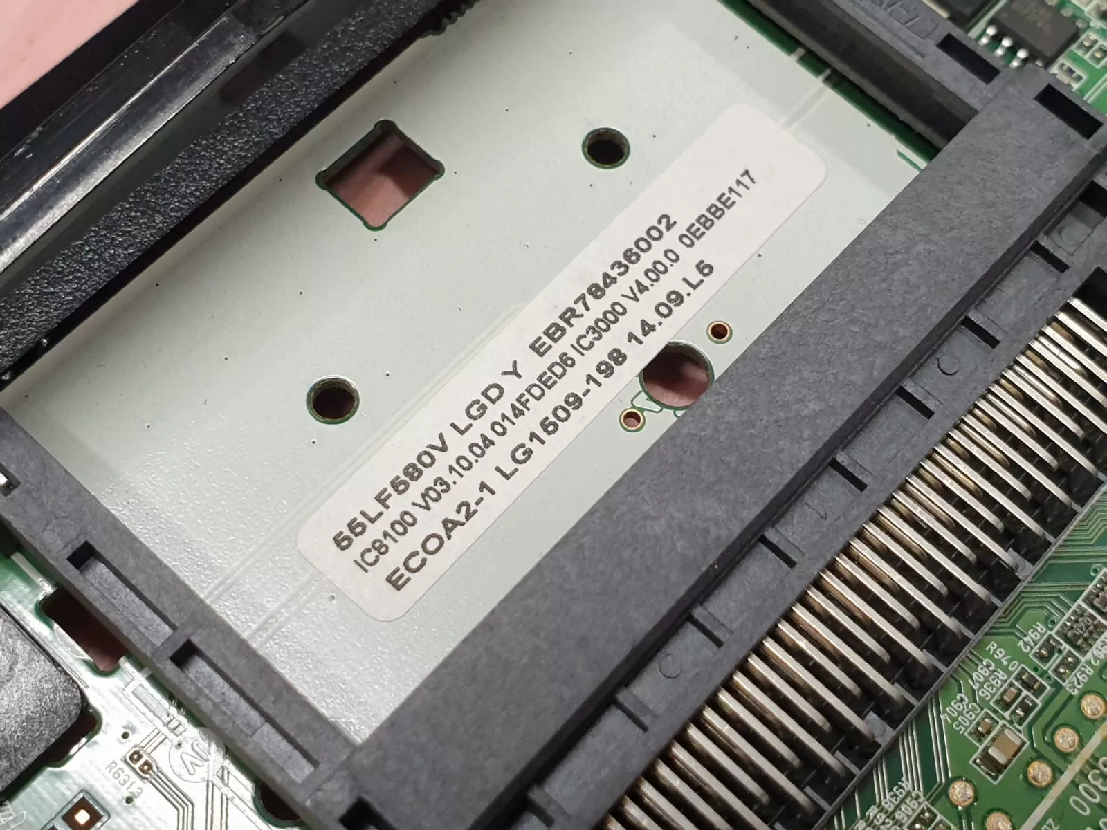 MAIN AV BOARD MB 50LB580V 50LF580V TV EAX65610905 1.0 EBT63705301 SCREEN:V500HJ1 - Image 3