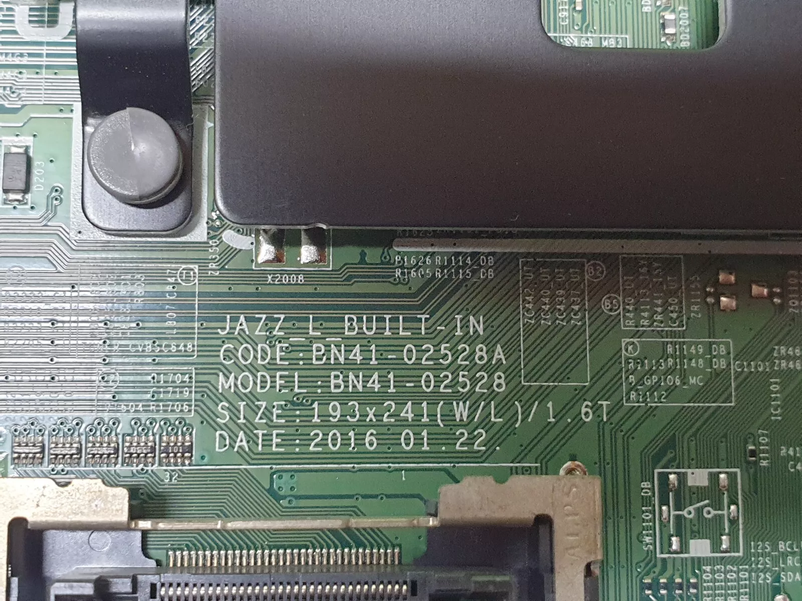 MAIN BOARD MB SAMSUNG UE55KU6400U TV BN41-02528A BN94-10776E SCREEN:LSF550FN03 - Image 2