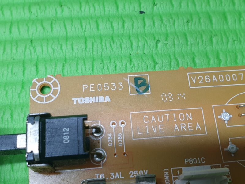 POWER ON OFF SWITCH BUTTON FR TOSHIBA 32AV635DB 37AV635DB 32XV553DB 37XV553DB TV - Image 3