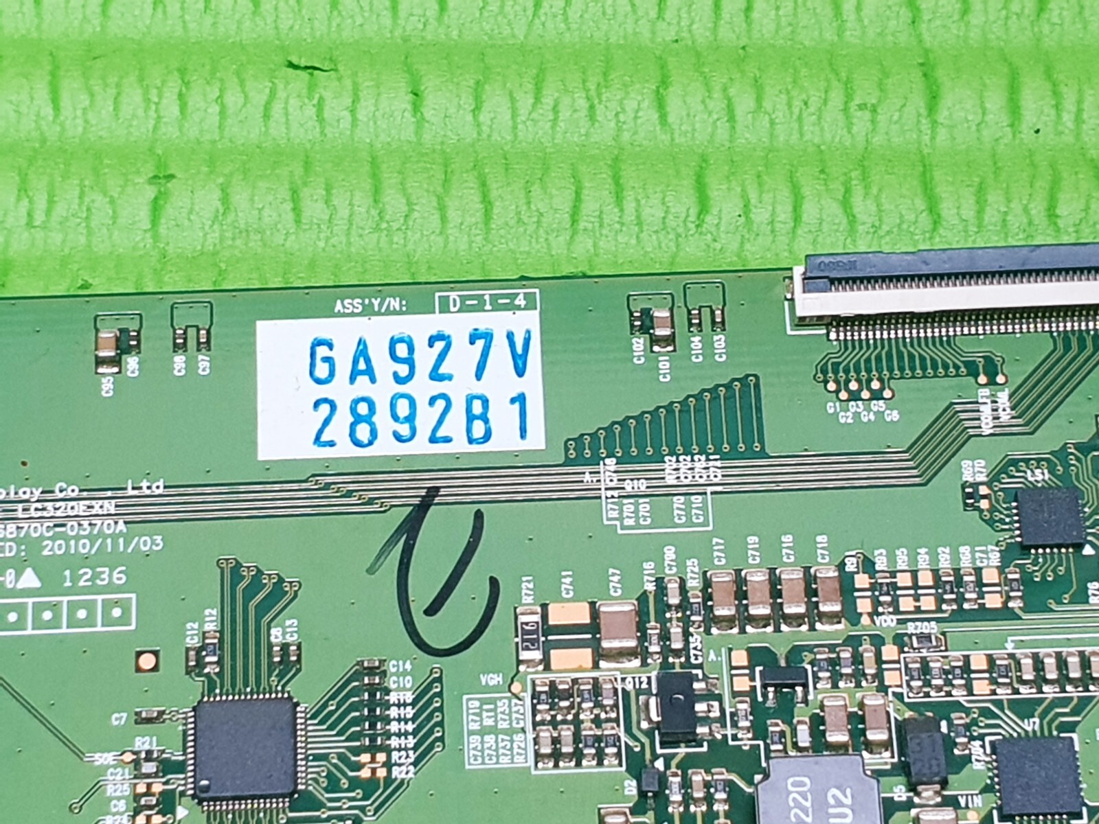 TCON LVDS BOARD FOR LG 32LS345T 32" LED TV 6871L-2892B 6870C-0370A LC320EXN - Image 2