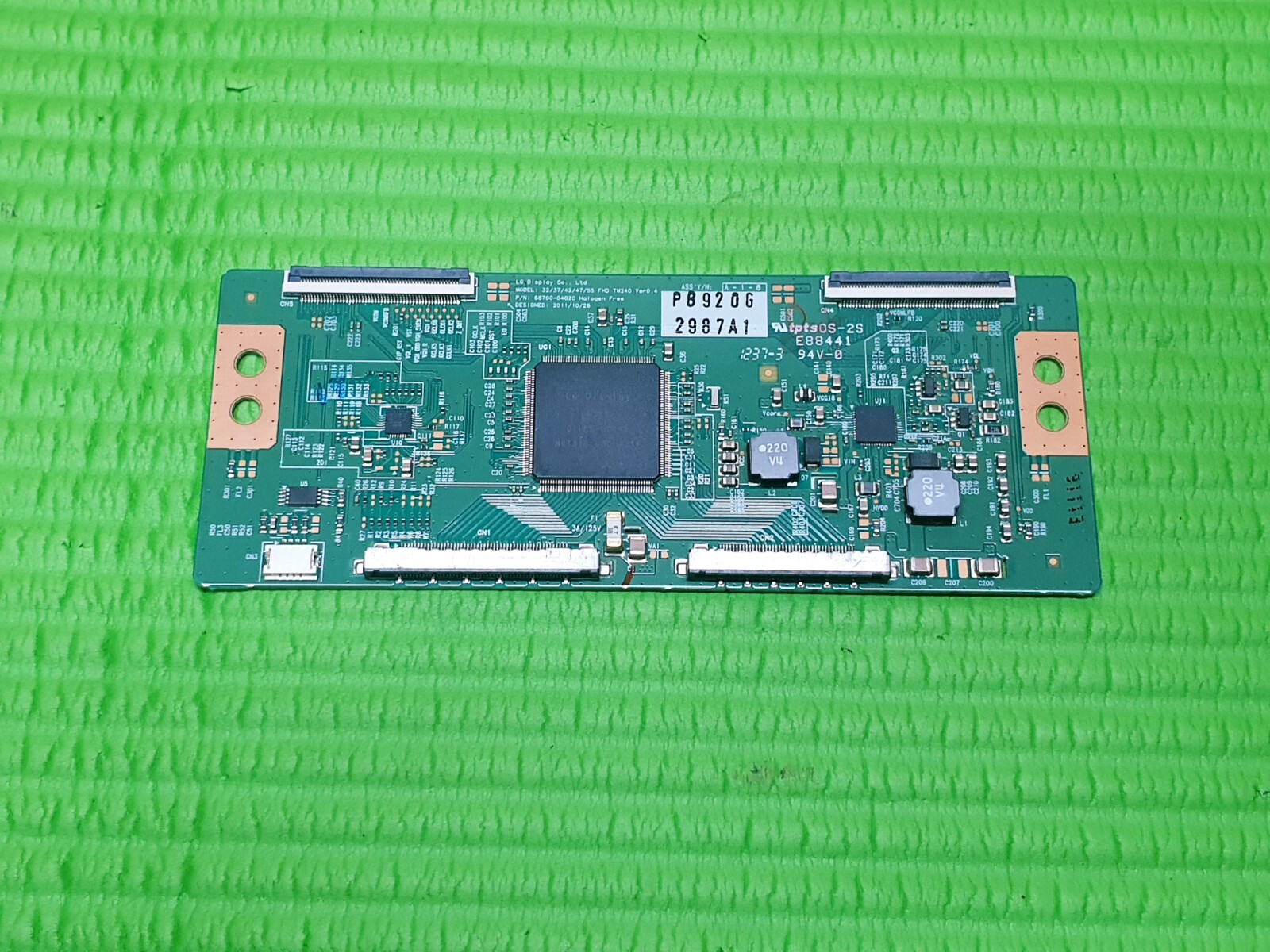 TCON LVDS BOARD FOR TOSHIBA 42VL963 42" LED TV 6871L-2987A 6870C-0402C