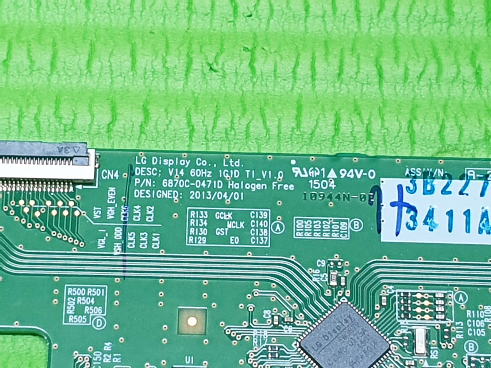 TCON LVDS BOARD PHILIPS 47PFT6309/12 47" LED TV 6870C-0471D 6871L-3411A - Image 2