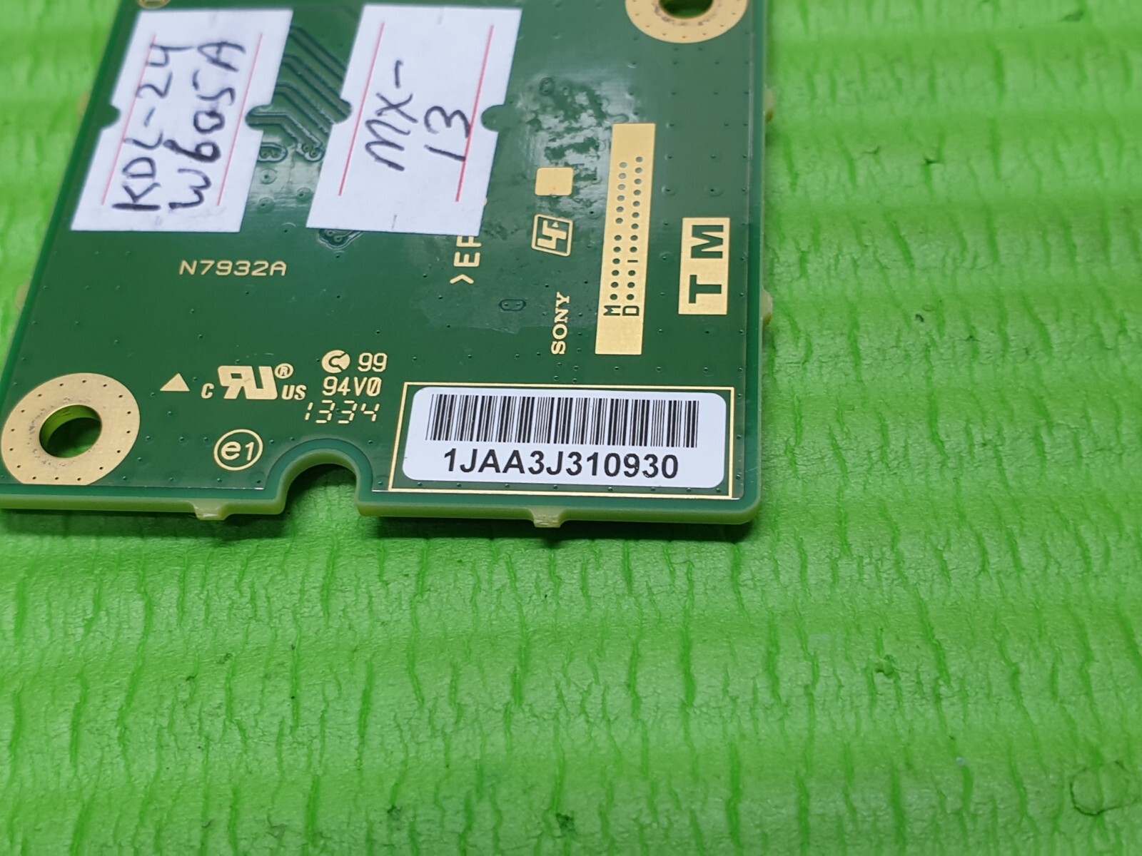 IDSV CABLE ADAPTER BOARD FOR SONY KDL-24W605A 24" TV 1JAA3J310930 N7932A CN1001 - Image 2