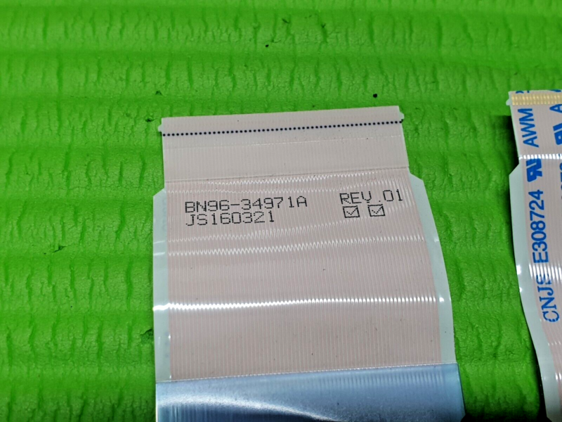 FLAT RIBBON CABLE FROM TCON LVDS BOARD TO SCREEN SAMSUNG UE48J5200AK 48" LED TV - Image 2