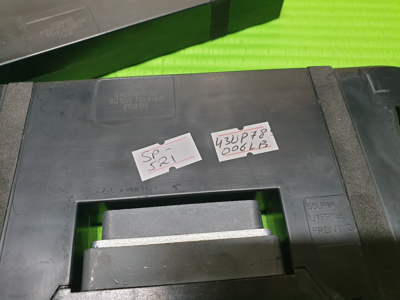 INTERNAL SPEAKERS FOR LG 43UP78006LB 43" TV EAD65816103 EAD65816104 210819S - Image 3