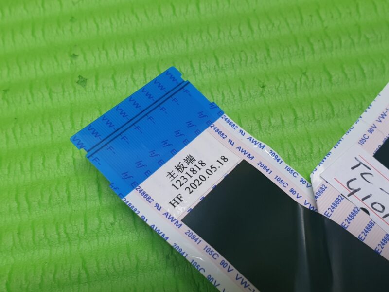 FLAT RIBBON CABLE FROM TCON LVDS BOARD TO MAIN BOARD FOR HISENSE 50A7100FTUK TV - Image 3