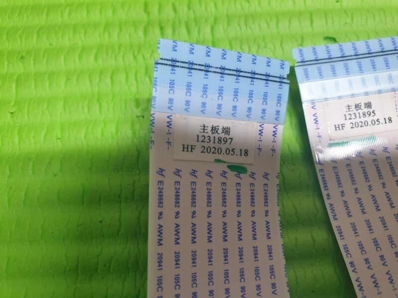FLAT RIBBON CABLE FROM TCON LVDS BOARD TO MAIN BOARD FOR HISENSE 50A7100FTUK TV - Image 2