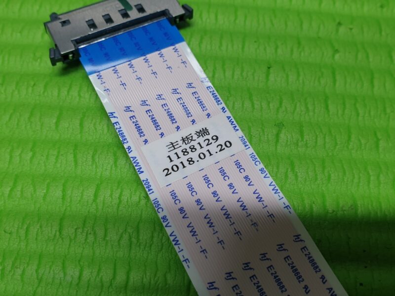 FLAT RIBBON CABLE FROM TCON LVDS BOARD TO MAIN BOARD FOR HISENSE H55U7AUK TV - Image 2