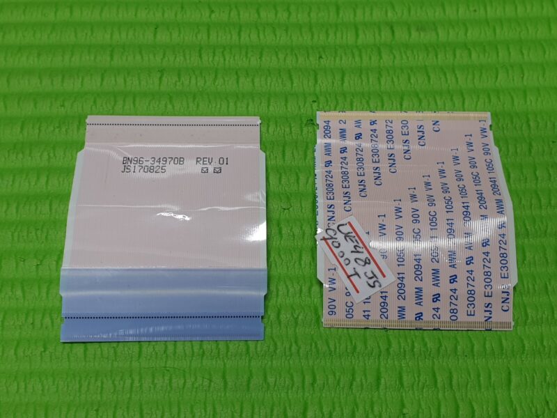 FLAT RIBBON CABLE FROM TCON LVDS BOARD TO SCREEN SAMSUNG UE48JS9000T 48"  LED TV - Image 2