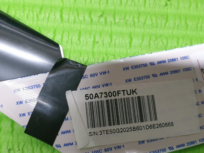 FLAT RIBBON CABLE FROM TCON LVDS BOARD TO SCREEN HISENSE 50A7100FTUK 50"  LED TV - Image 3