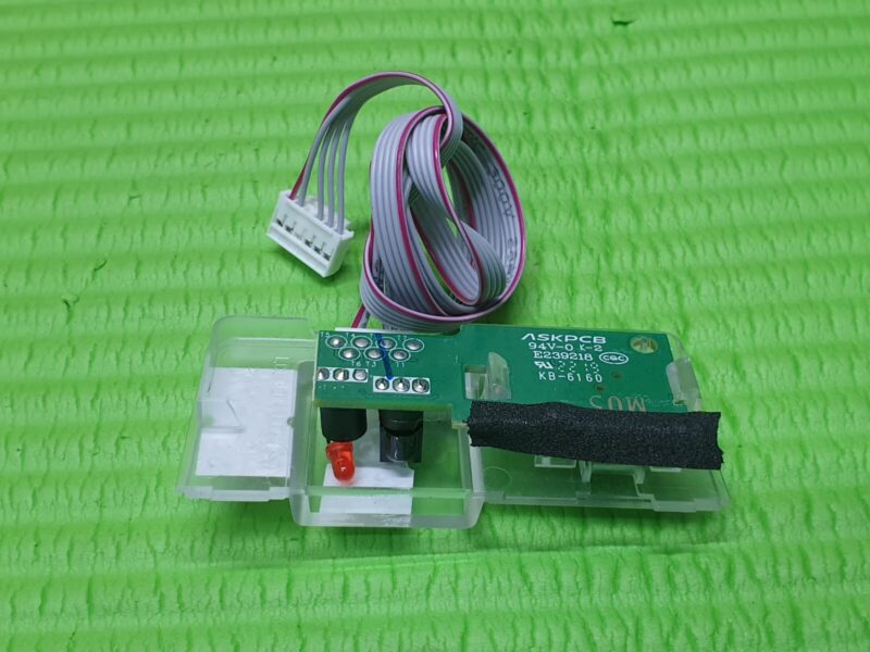 POWER CONTROL BUTTON IR SENSOR FOR BAUHN BN43UHDS22UK 43" LED TV KB6160A E239218 - Image 2