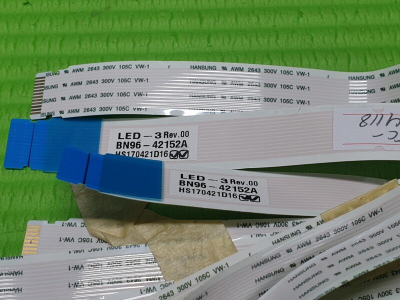 FLAT RIBBON CABLE FROM BACKLIGHT LED CONNECTOR CABLES FOR SAMSUNG QE55Q7CAMT TV - Image 2