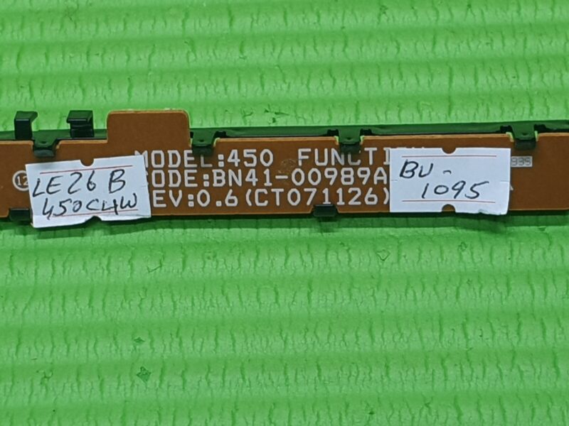 POWER BUTTON FOR SAMSUNG LE26B450C4W LE32A456C2D LED TV BN96-07269A BN41-00989A - Image 3