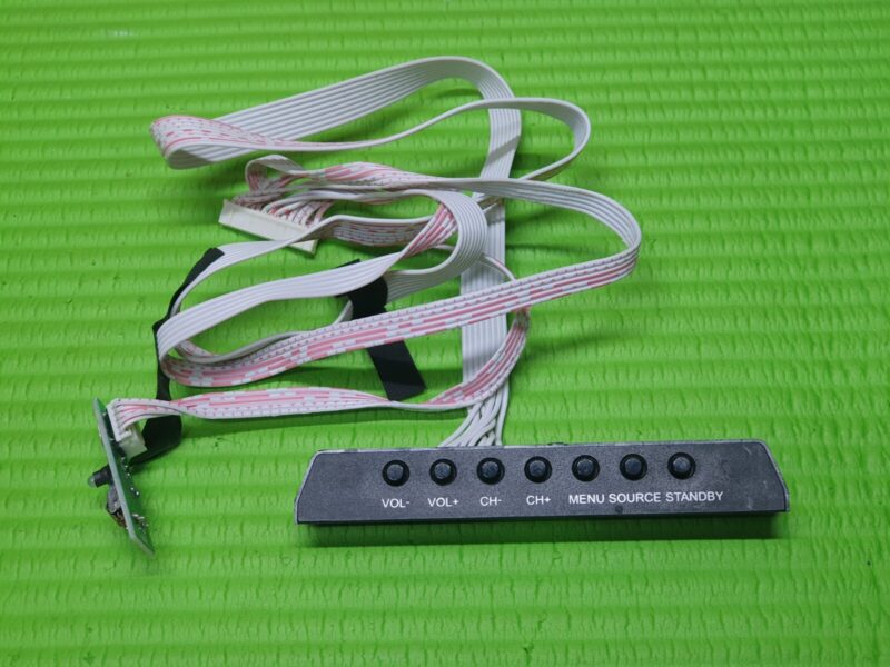 IR REMOTE CONTROL SENSOR UNIT + POWER BUTTON FOR CELLO C32227T2 32" LED TV - Image 4