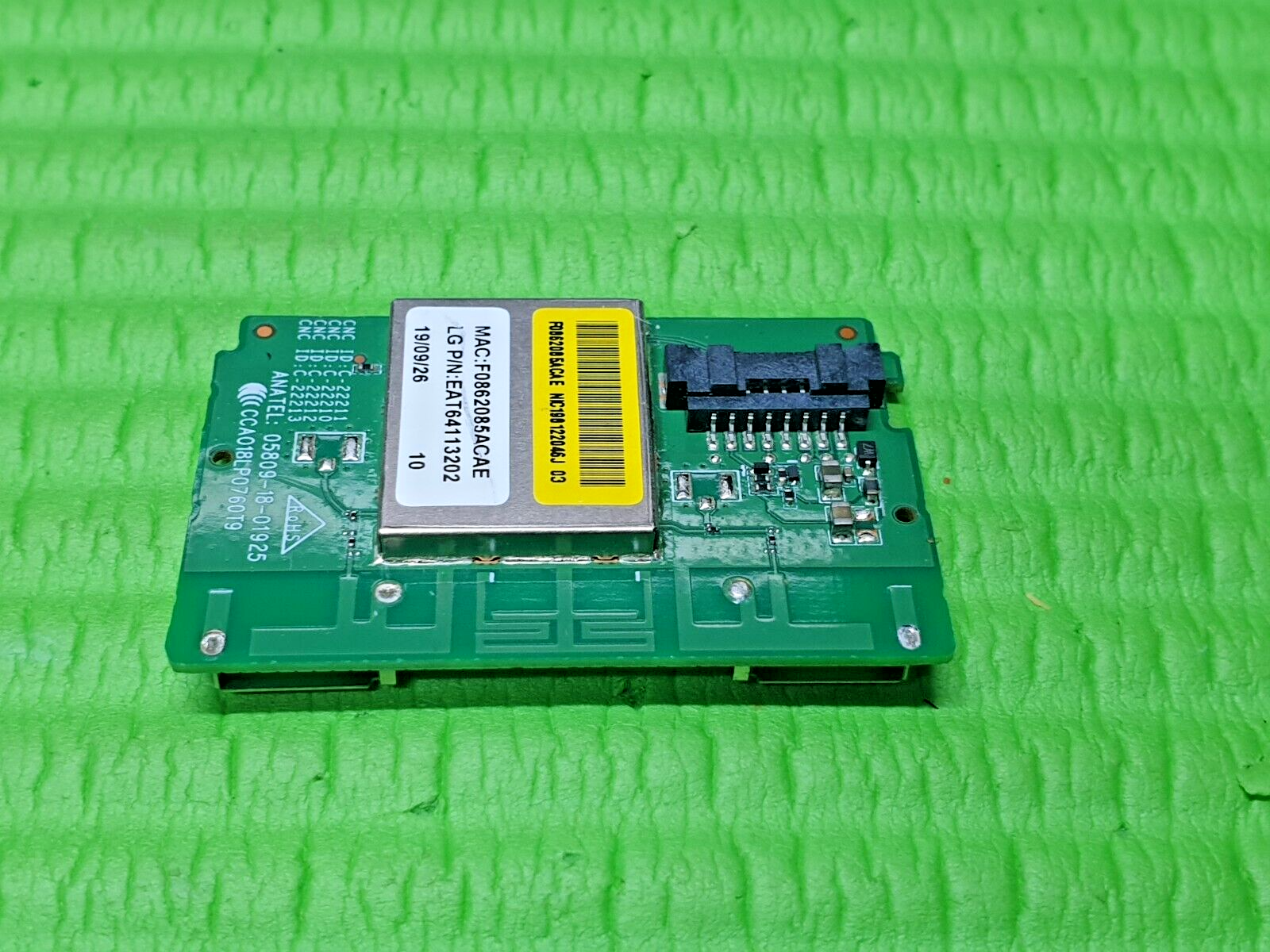 WIFI MODULE BOARD FR LG 43UM7000PLA 43" LED TV EAT64113202 2703H-LGSWFAC81