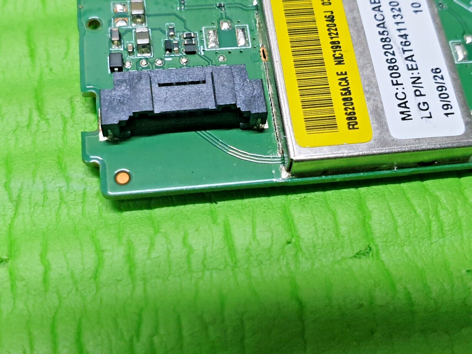 WIFI MODULE BOARD FR LG 43UM7000PLA 43" LED TV EAT64113202 2703H-LGSWFAC81 - Image 2