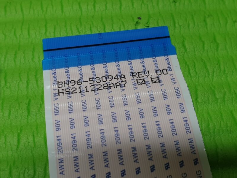 FLAT RIBBON CABLE FROM TCON TO SCREEN BUFFER SAMSUNG QE32Q50AAU TV BN96-53094A - Image 2