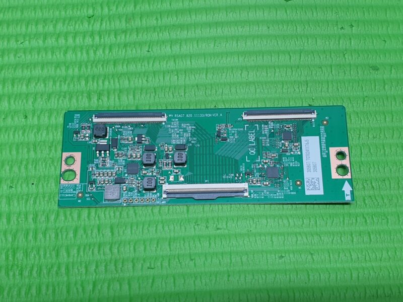 TCON LVDS BOARD HISENSE 55A6KTUK 55E7HQTUK TV RSAG7.820.11133/ROH VER.A 305807 - Image 2