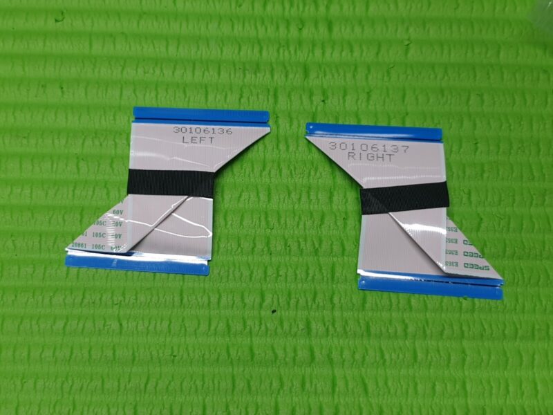 FLAT RIBBON CABLE FROM TCON LVDS BOARD TO SCREEN HITACHI 58HK6100UA 58" LED TV