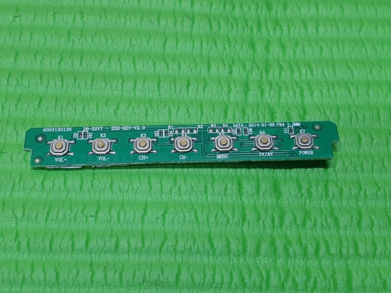 POWER BUTTON FOR JVC LT-32C365  32" LED TV 6003120126 E347210 13134100673