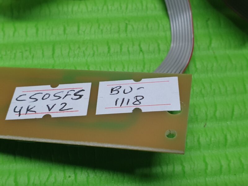 IR REMOTE CONTROL SENSOR UNIT + POWER BUTTON FOR CELLO C50SFS4KV2 LED TV E214887 - Image 4