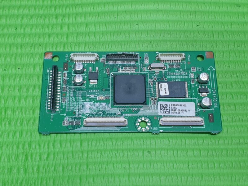 TCON LVDS BOARD FOR LG 42PJ350 42" LED TV EBR63632302 EAX61314501 REV:G42T1_CTRL - Image 2