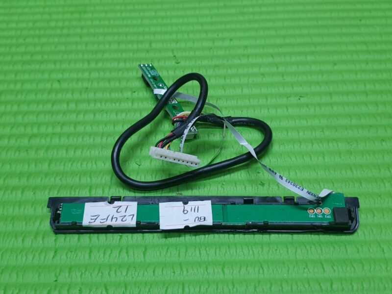 IR REMOTE CONTROL SENSOR UNIT + POWER BUTTON FOR  LOGIK L24FE12 LED TV E310726 - Image 2