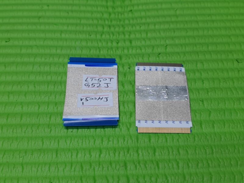 FLAT RIBBON CABLE FROM TCON LVDS BOARD TO SCREEN JVC LT-50TG52J 50" TV V500HJ1 - Image 2