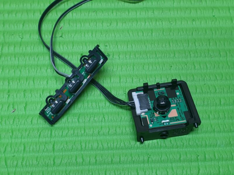 IR REMOTE CONTROL SENSOR UNIT + POWER BUTTON FOR SAMSUNG C49RG90SSU 49" LED TV - Image 2