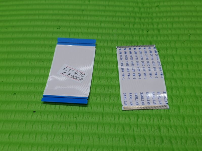 FLAT RIBBON CABLE FROM TCON LVDS BOARD TO SCREEN JVC LT-43CA790 43" TV CC430LV2D