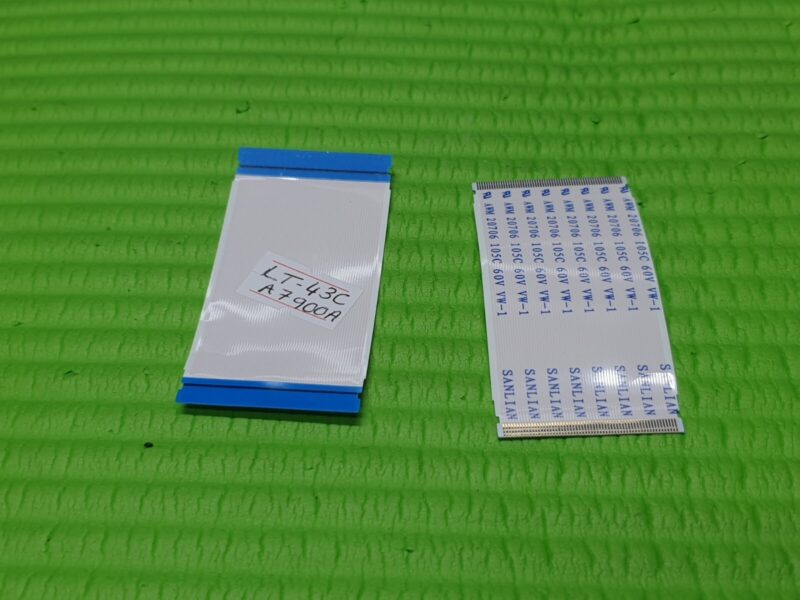 FLAT RIBBON CABLE FROM TCON LVDS BOARD TO SCREEN JVC LT-43CA790 43" TV CC430LV2D - Image 2