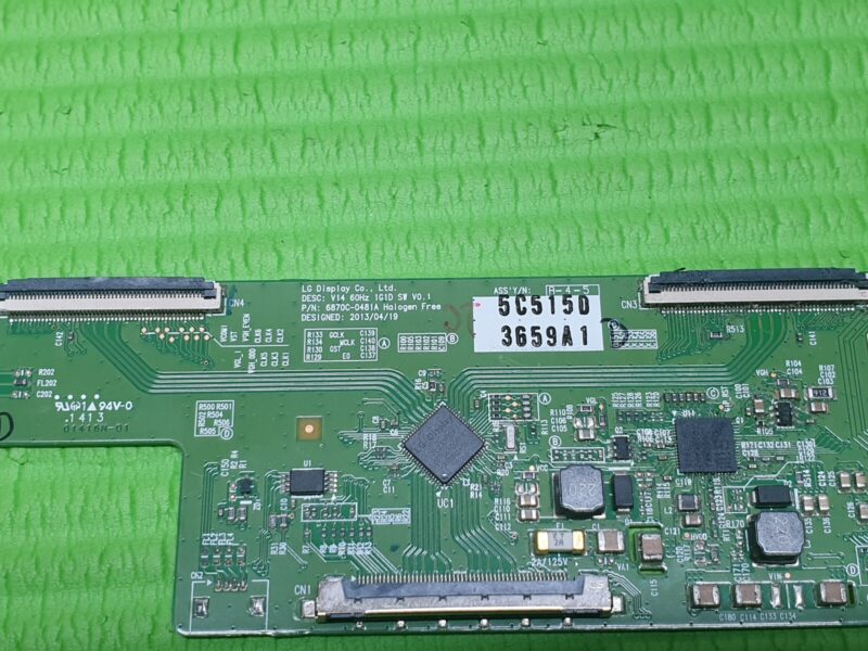 TCON LVDS BOARD FOR HITACHI 42HBT42UK 42" LED TV 6870C-0481A 6871L-3659A - Image 2