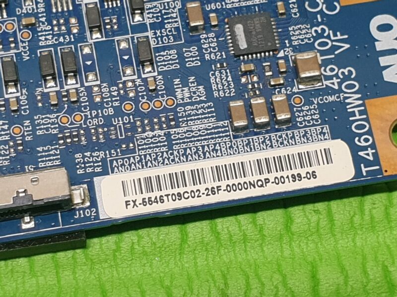 TCON LVDS BOARD TECHNIKA 46/57G LCD46-270 46" TV T460HW03 46T03-C0K 5546T09C02 - Image 2