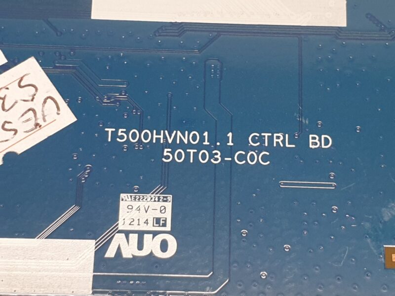 TCON LVDS BOARD SAMSUNG UE50EH5300K 50" TV T500HVN01.1 50T03-C0K 5550T03C07 - Image 3