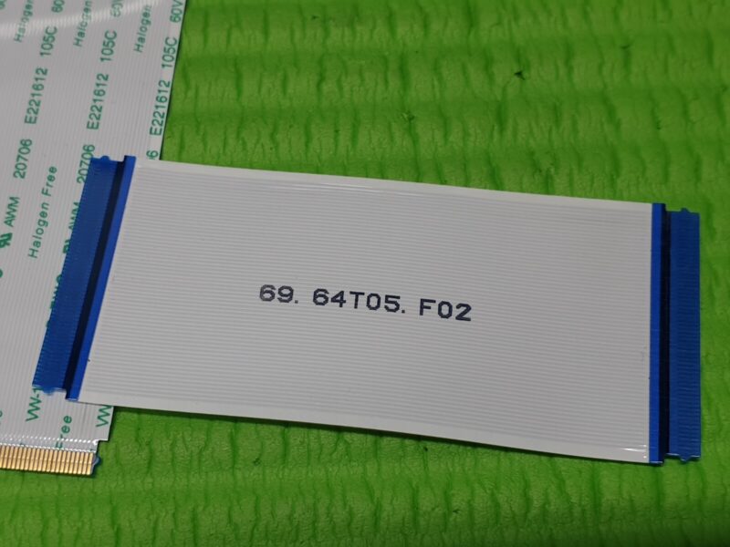 FLAT RIBBON CABLE FROM TCON LVDS BOARD TO SCREEN FOR SONY KDL-55W805C 55" LED TV - Image 3