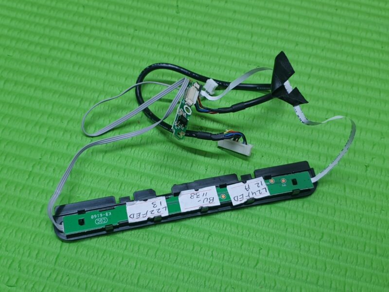 IR REMOTE CONTROL SENSOR UNIT & POWER BUTTON FOR LOGIK L22FED13 22" LED TV - Image 3