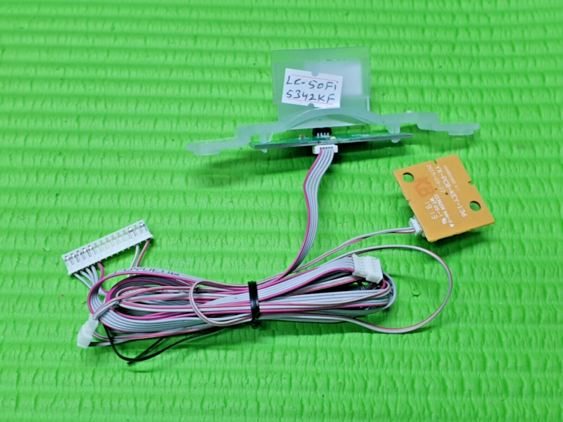 POWER TOUCH BUTTON IR SENSOR FOR SHARP LC-50FI5342KF 50" LED TV YX-PCB-KEY-136 - Image 2
