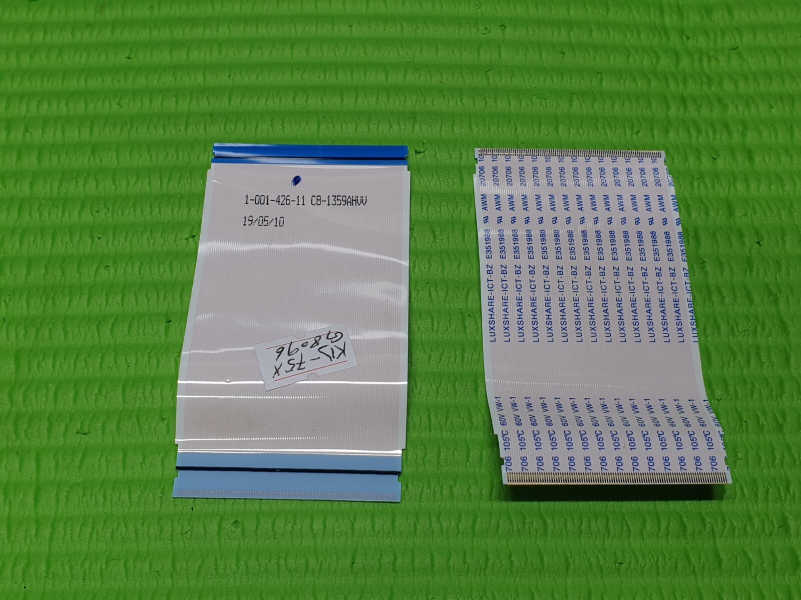 FLAT RIBBON CABLE FROM TCON LVDS BOARD TO SCREEN FOR SONY KD-75XG8096 75" LED TV