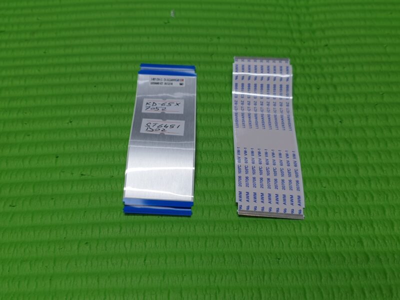 FLAT RIBBON CABLE FROM TCON LVDS BOARD TO SCREEN FOR SONY KD-65X7052 65" LED TV