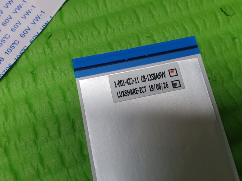 FLAT RIBBON CABLE FROM TCON LVDS BOARD TO SCREEN FOR SONY KD-65XG8096 65" LED TV - Image 2