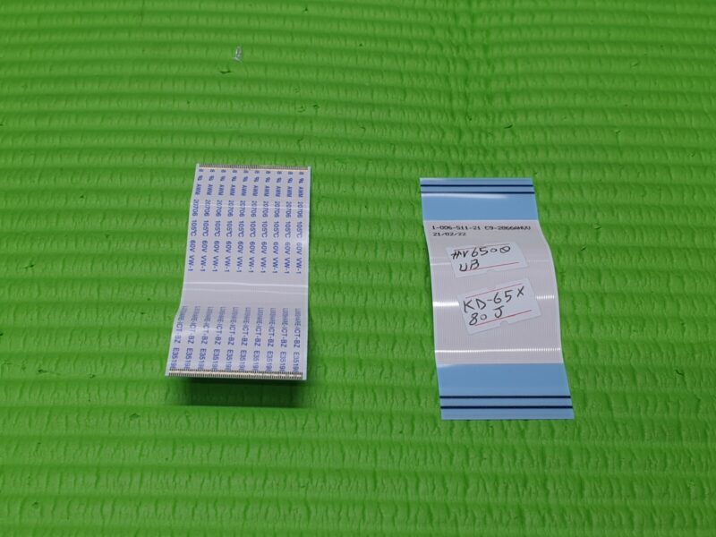 FLAT RIBBON CABLE FROM TCON LVDS BOARD TO SCREEN FOR SONY KD-65X80J 65" LED TV