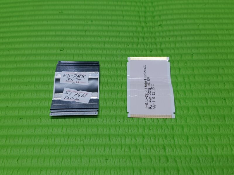 FLAT RIBBON CABLE FROM TCON LVDS BOARD TO SCREEN FOR SONY KD-75X85J 75" LED TV