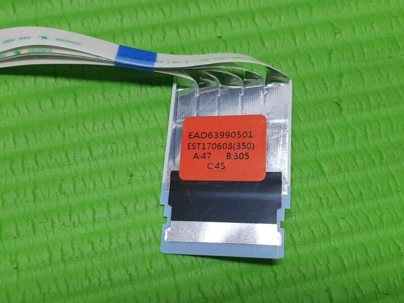 FLAT RIBBON CABLE FROM TCON LVDS BOARD TO MAIN BOARD FOR LG 43LJ624V 43" LED TV - Image 3